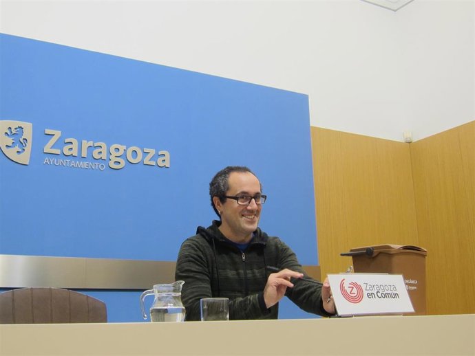 El concejal de ZeC, Alberto Cubero