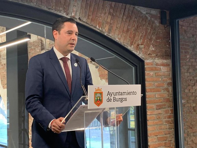 El alcalde de Burgos, Daniel de la Rosa.