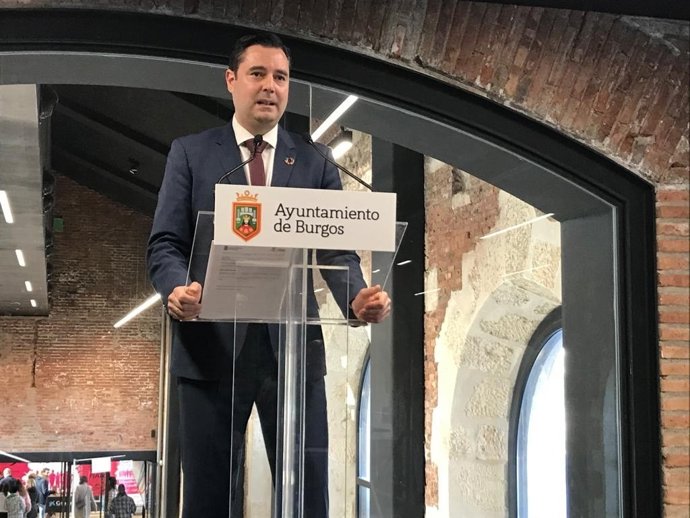 Daniel de la Rosa, alcalde de Burgos.