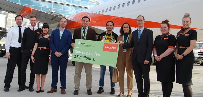 Pasajero 15 millones del aeropuerto Alicante-Elche.