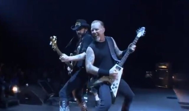 Lemmy Kilmister con Metallica