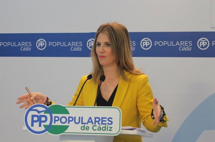 Ana Mestre, presidenta provincial del PP en  Cádiz