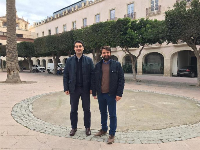 Joaquín Pérez de la Blanca y Juan Francisco Rojas (Vox)