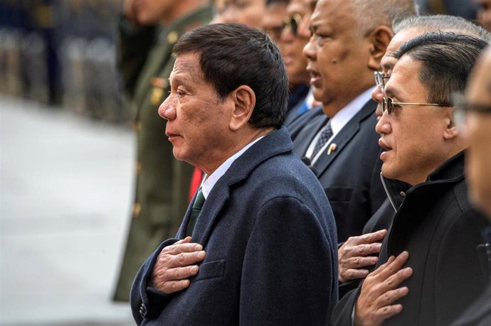 Imagen de archivo del presidente de Filipinas,  Rodrigo Duterte.