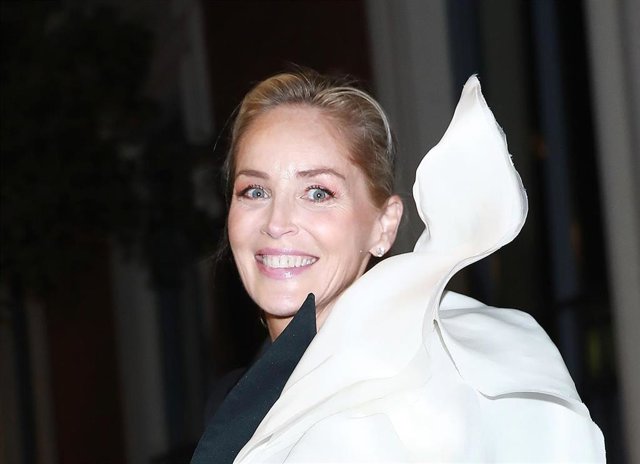 Sharon Stone en los Premios Harper's Bazaar