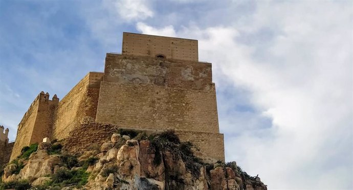 Obras ejecutadas en la Torre de El Saliente de La Alcazaba