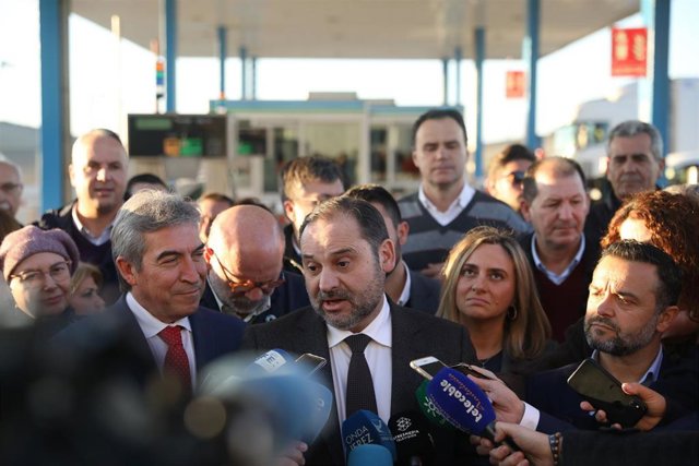El ministro de Fomento en funciones, José Luis Ábalos