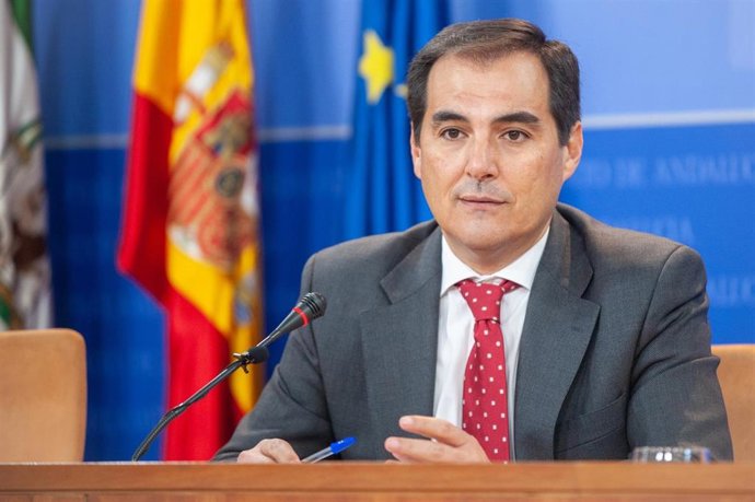 El portavoz parlamentario del PP-A, José Antonio Nieto, en una foto de archivo