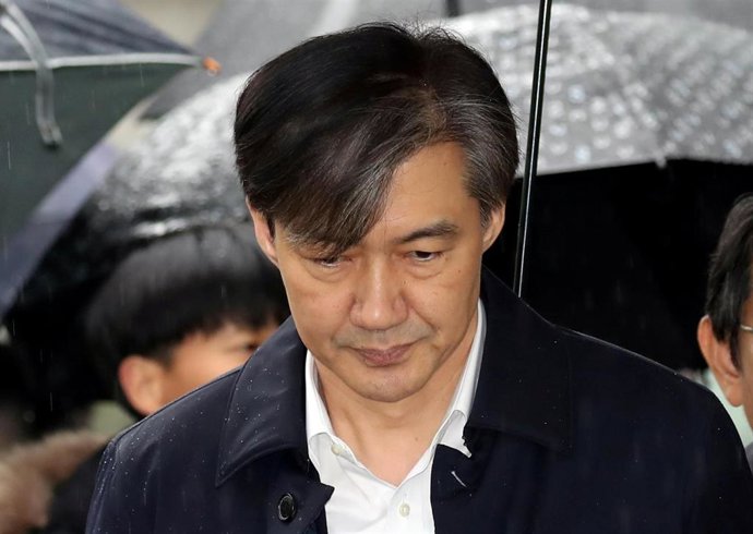 El exministro de Justicia de Corea del Sur Cho Kuk