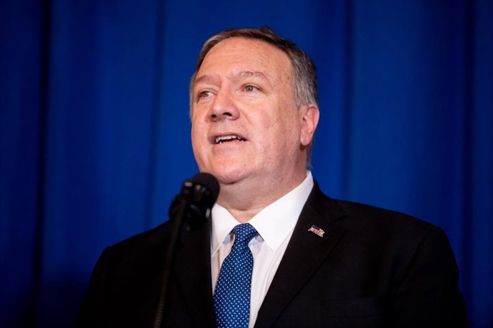 EEUU.- Pompeo descarta postularse al Senado pues su objetivo es continuar la "mi