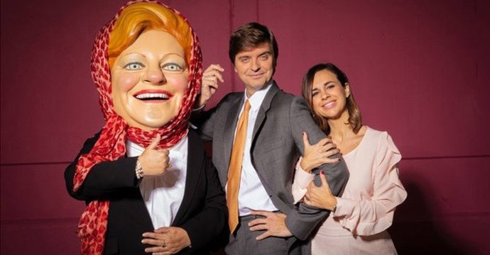 Laia Ferrer y Marc Giró, presentadores del sorteo de 'La Grossa de Cap d'Any' 2019