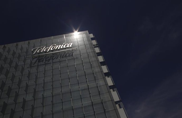 Sede corporativa de la firma de telecomunicaciones española Telefónica en Madrid, 