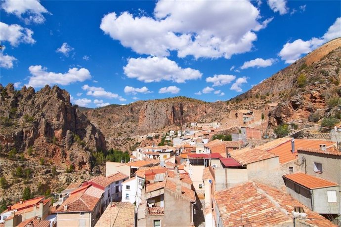 Vista panorámica de Ayna (Albacete).