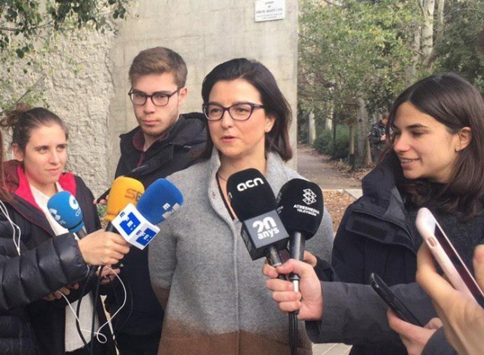 La portavoz del PSC en el Parlament, Eva Granados.