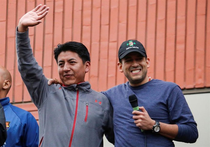 Pumari y Camacho en La Paz