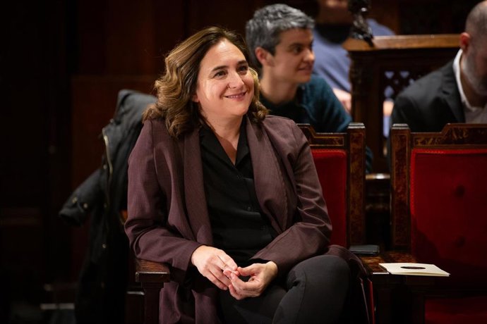 La alcaldesa de Barcelona, Ada Colau