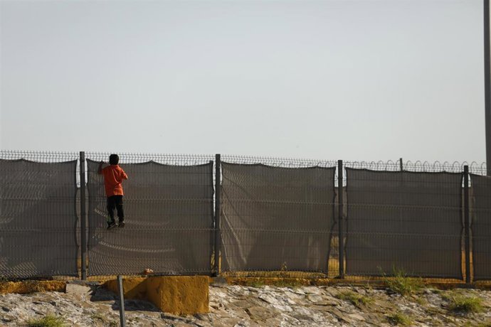 Frontera de México con Estados Unidos en Nuevo Laredo