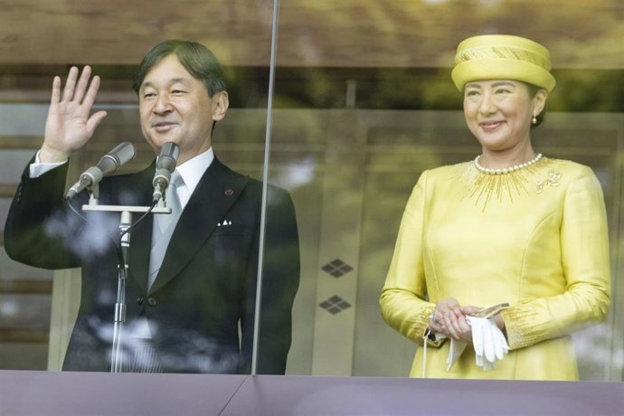 El emperador Naruhito y la princesa Masako