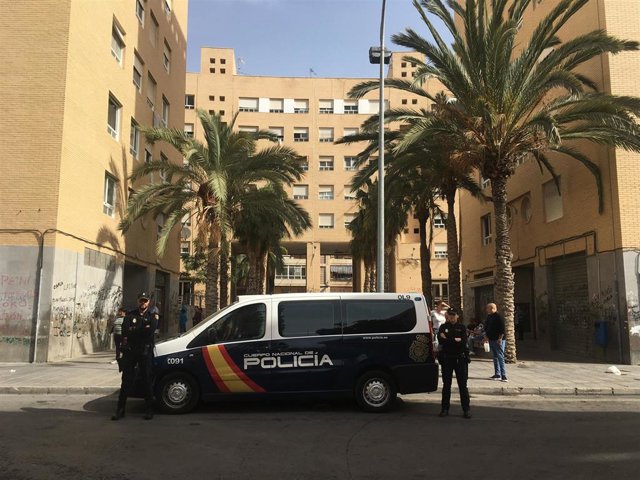 Una patrulla de Policía, imagen de archivo.