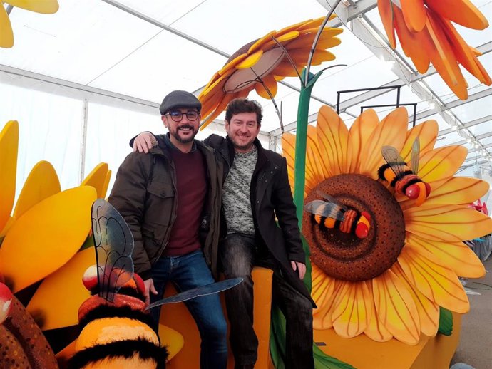 El regidor de Participación Ciudadana y Gobierno Interior, Alberto Jarabo, en la presentación de las carrozas nuevas de la Cabalgata