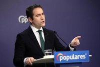 García Egea dice que el pacto de PSOE y Podemos se hizo "en la cárcel de Lledoners y no mirando a la Región de Murcia"