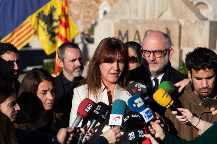 La portaveu de JxCat al Congrés dels Diputats, Laura Borrs, en una imatge d'arxiu