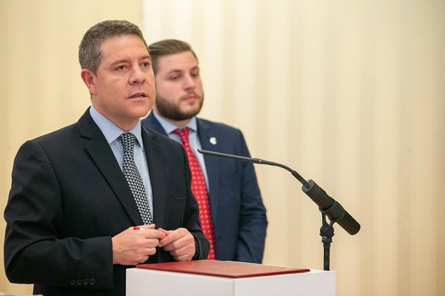 El presidente de Castilla-La Mancha, Emiliano García-Page