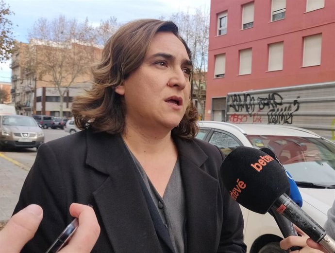 La alcaldesa de Barcelona, Ada Colau.