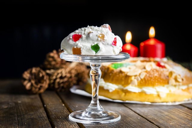 Crem de lux helado de roscón