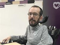 Echenique, tras anunciar la líder de Cs que llamará a los 'barones' del PSOE: "No reírse de Inés Arrimadas"