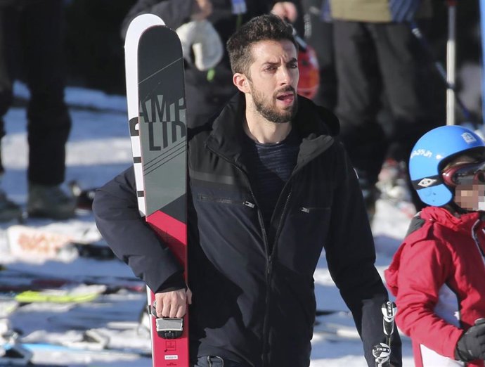David Broncano, en la estación de esquí de Baqueira