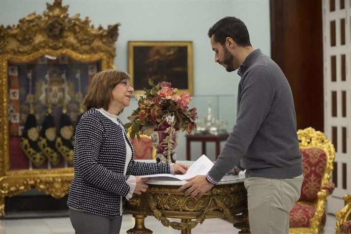 Carmen Collado y Mario Fernández acuerdan una colaboración
