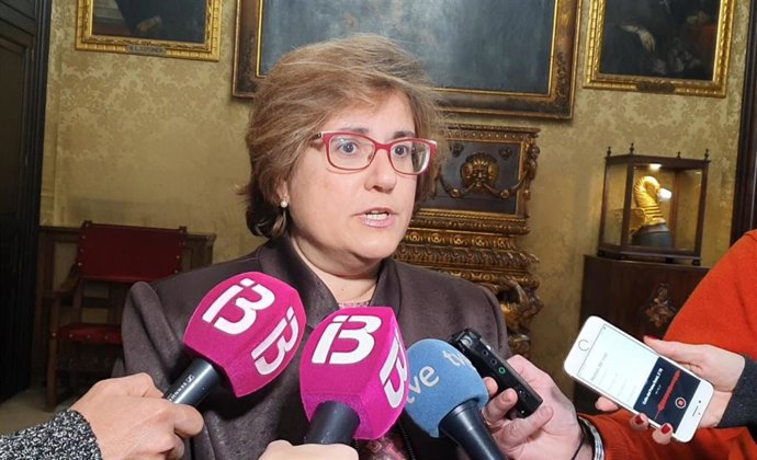 La portavoz del PP en Palma, Mercedes Celeste.
