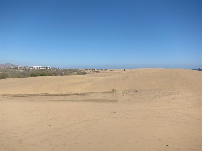 Llega una patera a Maspalomas (Gran Canaria) con al menos una decena de ocupante