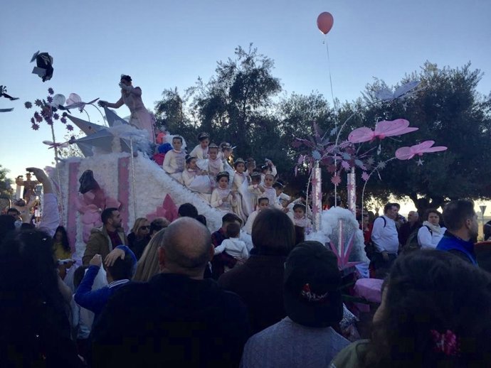 Cabalgata de Reyes Magos de una localidad andaluza