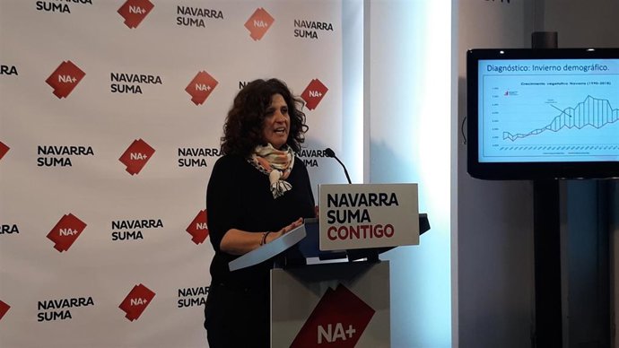 La parlamentaria de Navarra Suma Marta Alvárez.