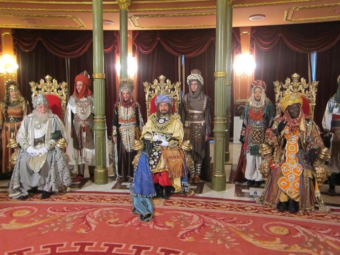 Los Reyes Magos en el teatro Arriaga de Bilbao