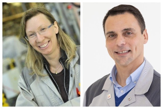 Anne-Catherine Brieux y Michel Domingues