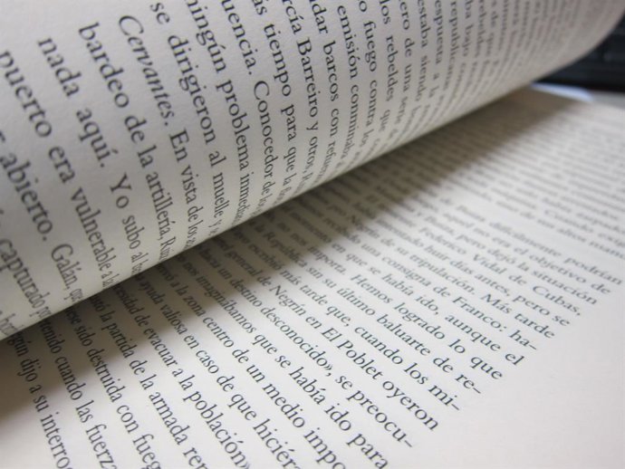 Páginas de un libro.