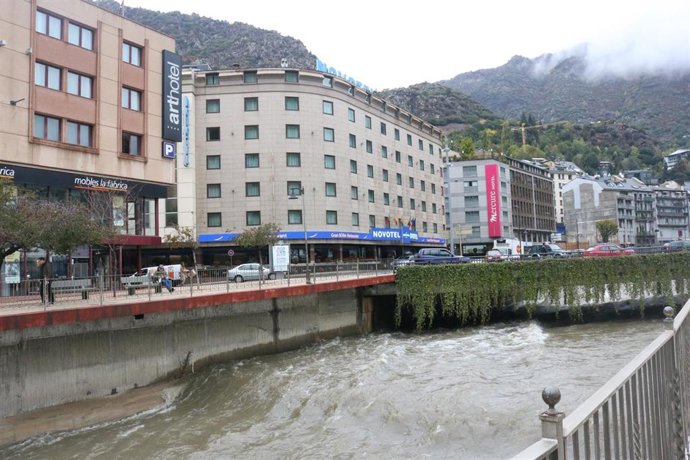 Hoteles en el centro de Andorra la Vella.