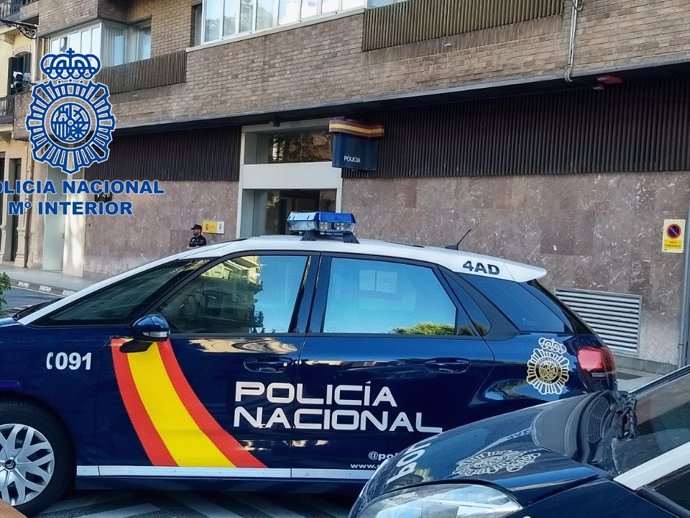 Jefatura Superior de Policía Nacional en Pamplona.