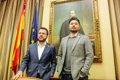 Puigdemont recuerda las "155 monedas de plata" de Rufián y él replica que no provocó la DUI