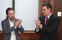 Podemos afronta la investidura de Sánchez como el último peldaño antes de 'tocar' Gobierno