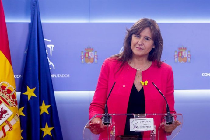 La portaveu del Grup Junts per Catalunya al Congrés dels Diputats, Laura Borrs
