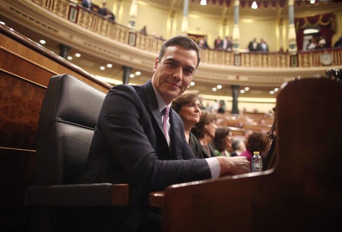 El presidente de Gobierno en funciones y secretario general del PSOE, Pedro Sánchez