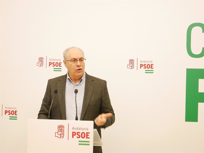 El parlamentario andaluz del PSOE Juan Pablo Durán este sábado
