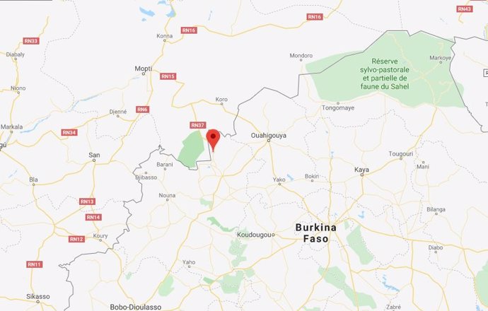 Explosión de un autobús escolar en Toeni (Burkina Faso)