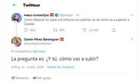 Iglesias insta a Casado a corregir a un concejal del PP que ironizó con la discapacidad de Echenique