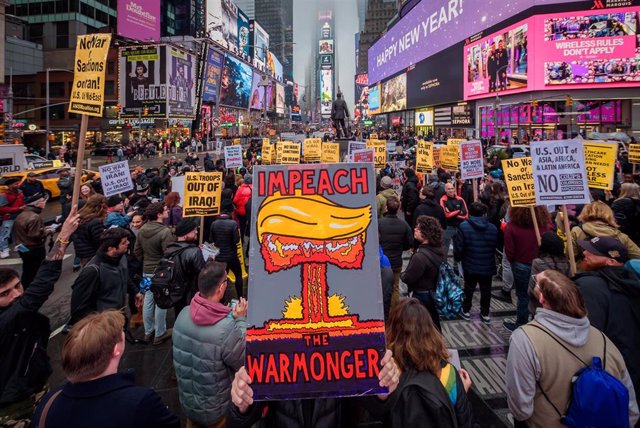 Resultado de imagen para marchas anti guerra en nueva york"