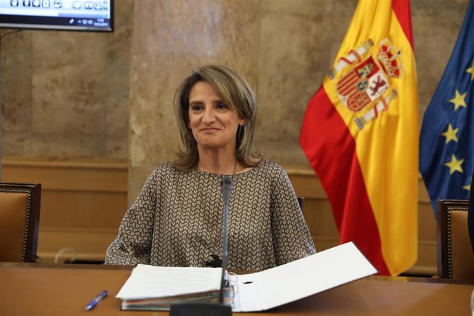 La ministra para la Transición Ecológica en funciones, Teresa Ribera, en una imagen de archivo